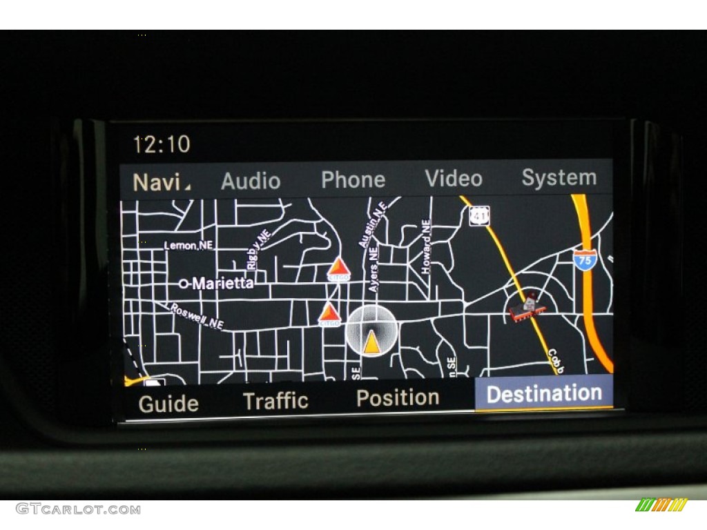 2010 Mercedes-Benz E 550 Sedan Navigation Photo #77169221