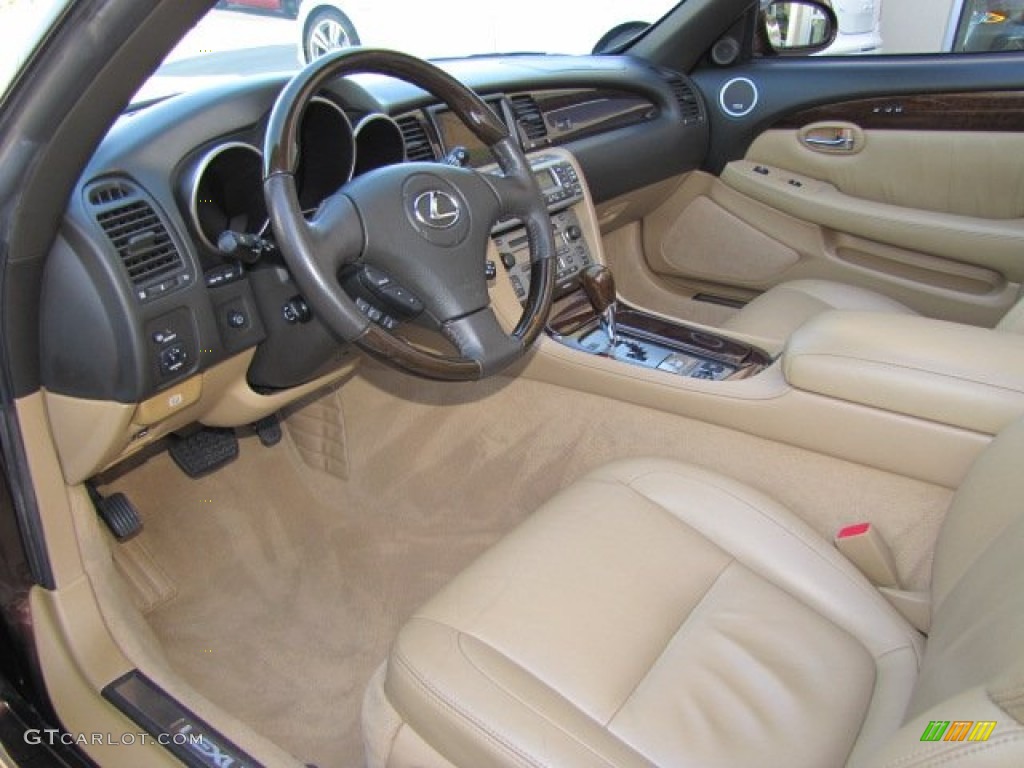 Camel Interior 2006 Lexus SC 430 Pebble Beach Edition Photo #77169290