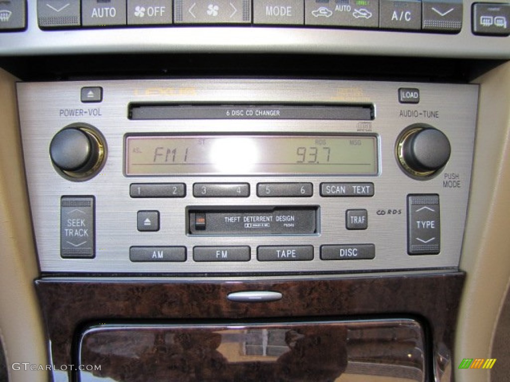 2006 Lexus SC 430 Pebble Beach Edition Audio System Photo #77169523