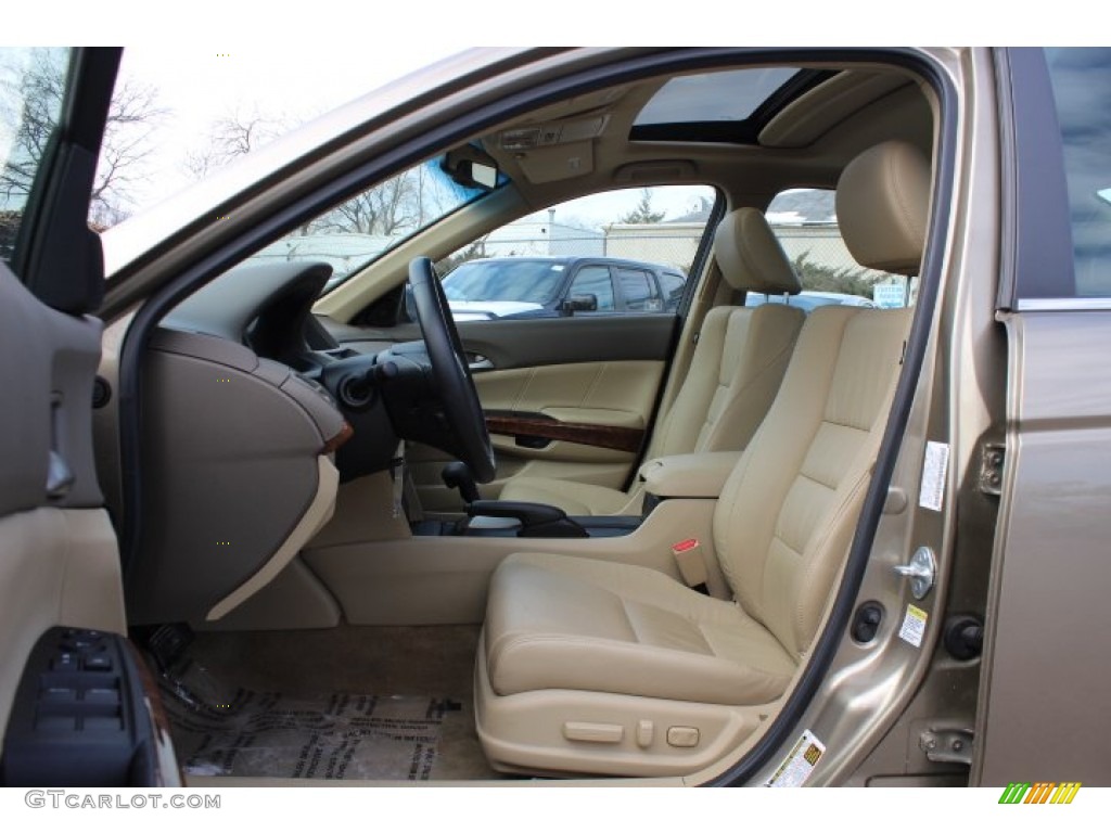 Ivory Interior 2010 Honda Accord EX-L Sedan Photo #77169750