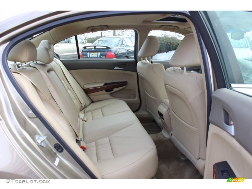 2010 Honda Accord EX-L Sedan Rear Seat Photo #77169975