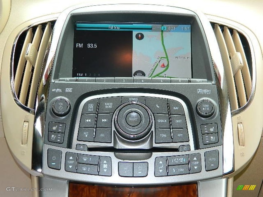 2010 Buick LaCrosse CXS Controls Photo #77170396