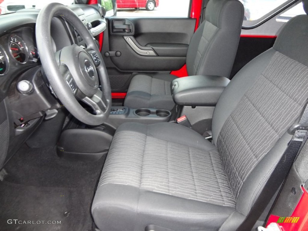 2011 Wrangler Sport 4x4 - Flame Red / Black photo #4