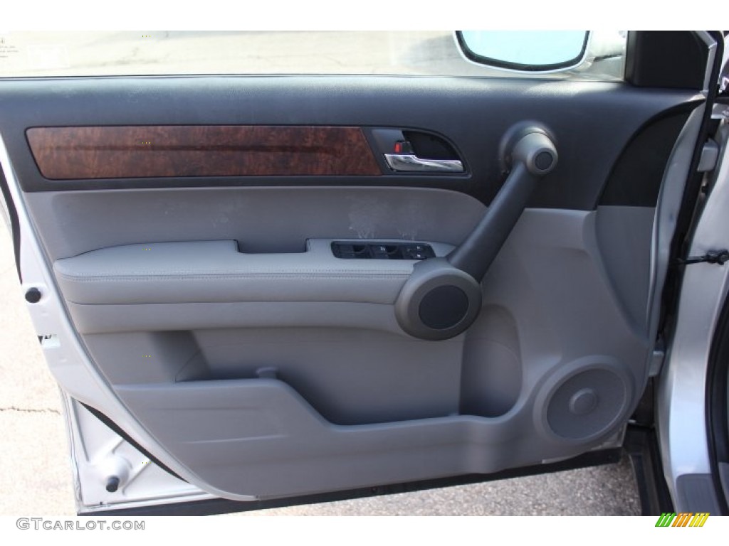 2010 Honda CR-V EX-L AWD Gray Door Panel Photo #77172116