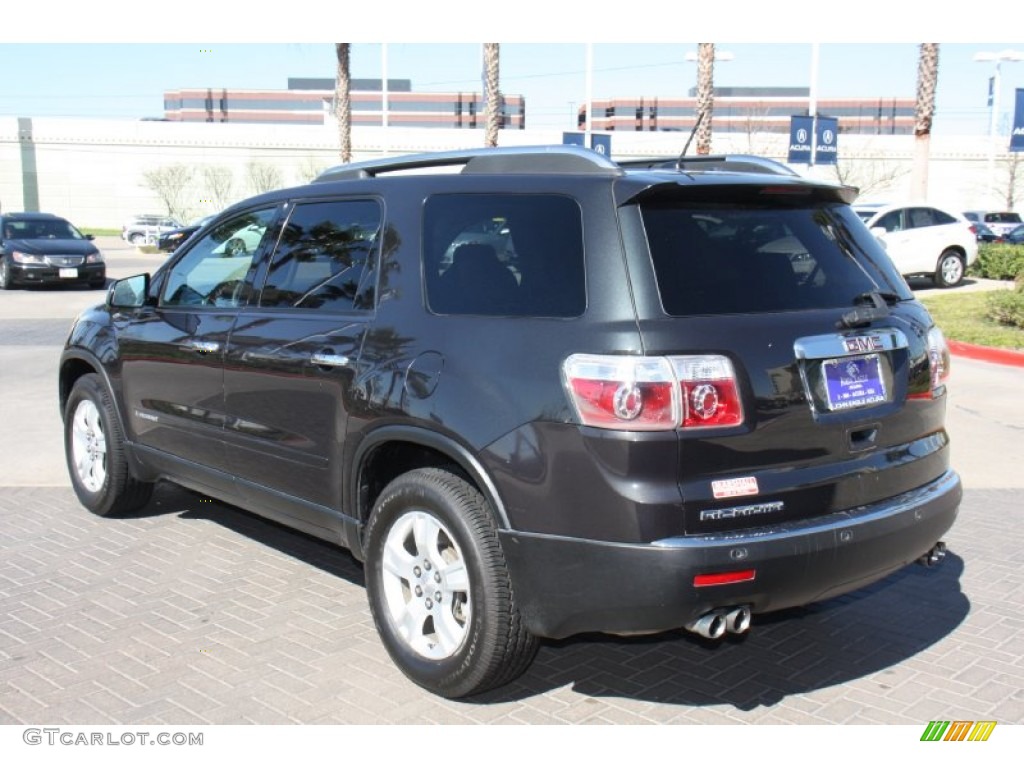 2007 Acadia SLE - Carbon Metallic / Ebony photo #7