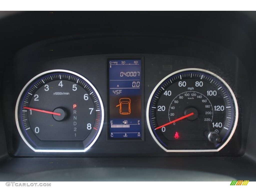 2010 Honda CR-V EX-L AWD Gauges Photo #77172257