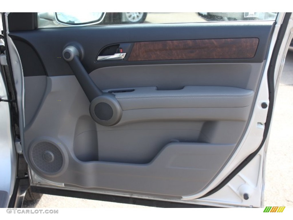 2010 Honda CR-V EX-L AWD Gray Door Panel Photo #77172389