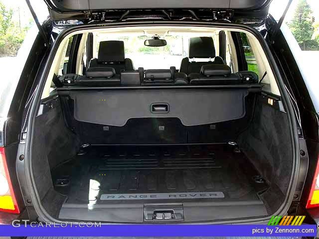 2006 Range Rover Sport HSE - Java Black Pearlescent / Ebony Black photo #17