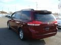 2011 Salsa Red Pearl Toyota Sienna LE  photo #4