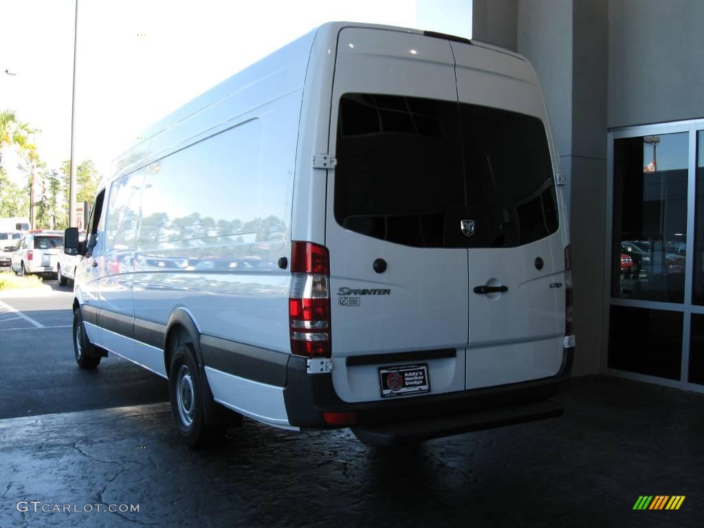 2008 Sprinter Van 2500 High Roof 170 Cargo - Arctic White / Gray photo #3