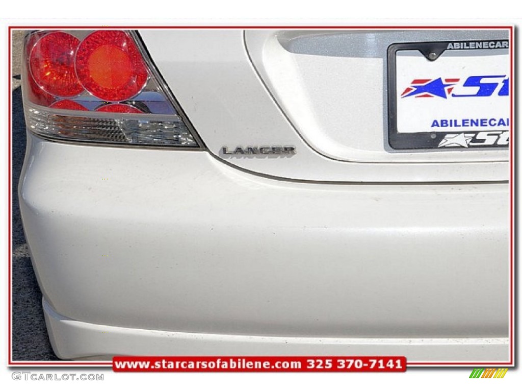 2004 Lancer RALLIART - Innsbruck White / Black/Red photo #5