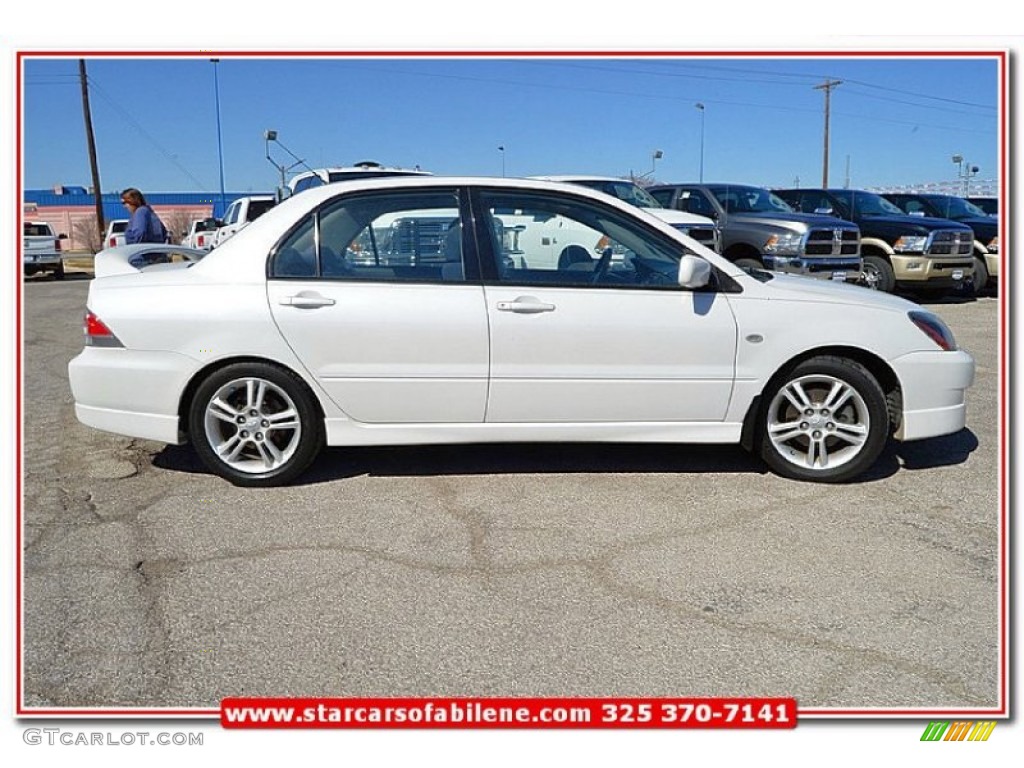 2004 Lancer RALLIART - Innsbruck White / Black/Red photo #8