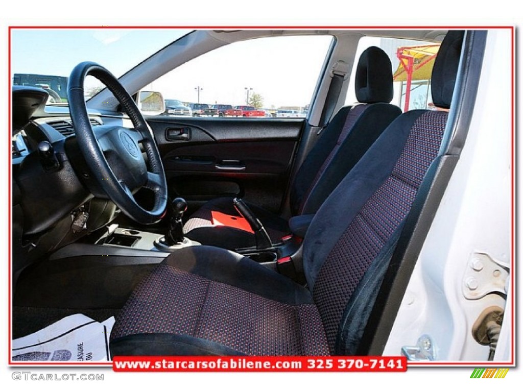 2004 Lancer RALLIART - Innsbruck White / Black/Red photo #13