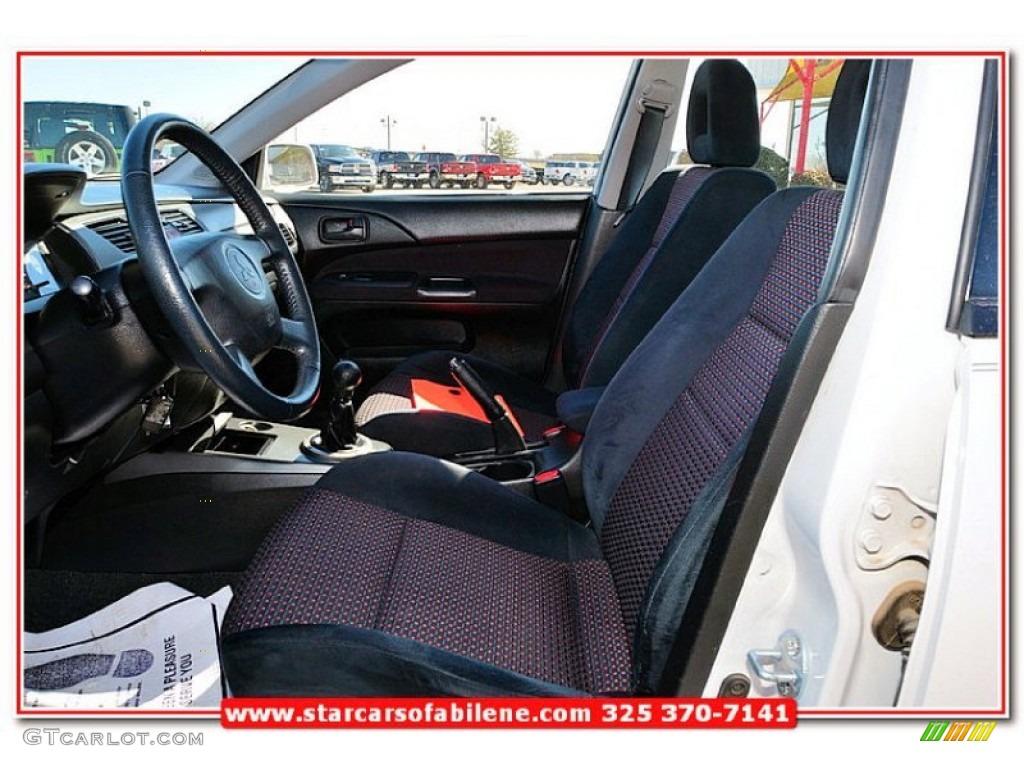 2004 Lancer RALLIART - Innsbruck White / Black/Red photo #14
