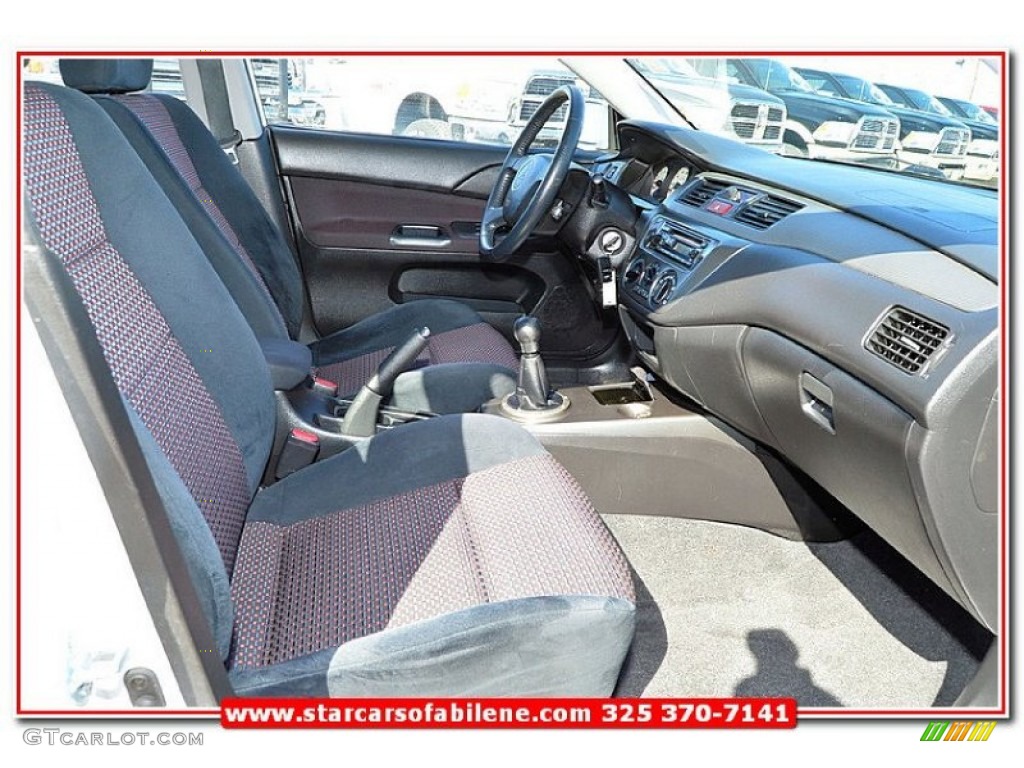 2004 Lancer RALLIART - Innsbruck White / Black/Red photo #23