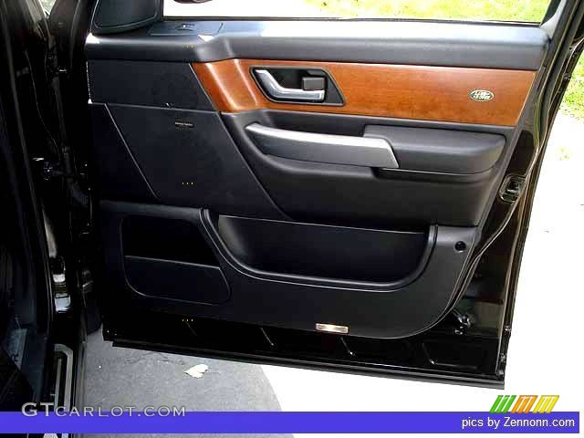 2006 Range Rover Sport HSE - Java Black Pearlescent / Ebony Black photo #20