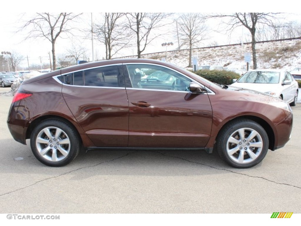 Ionized Bronze Metallic 2011 Acura ZDX Technology SH-AWD Exterior Photo #77174573