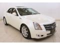 White Diamond Tri-Coat 2008 Cadillac CTS 4 AWD Sedan Exterior