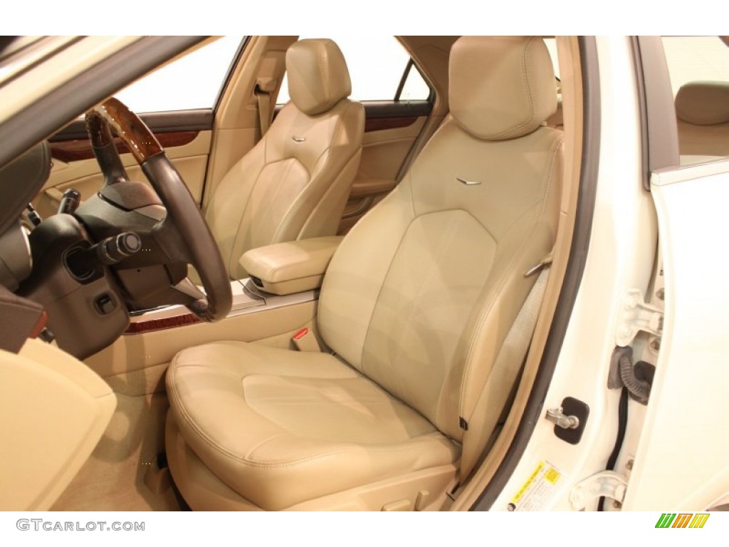 Cashmere/Cocoa Interior 2008 Cadillac CTS 4 AWD Sedan Photo #77174836