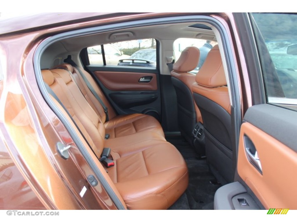 2011 Acura ZDX Technology SH-AWD Rear Seat Photos