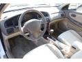 Blond 2001 Nissan Altima GXE Interior Color