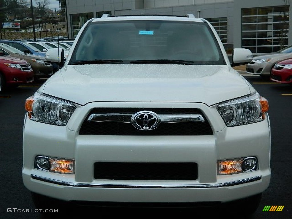 2013 4Runner SR5 - Blizzard White Pearl / Black Leather photo #8