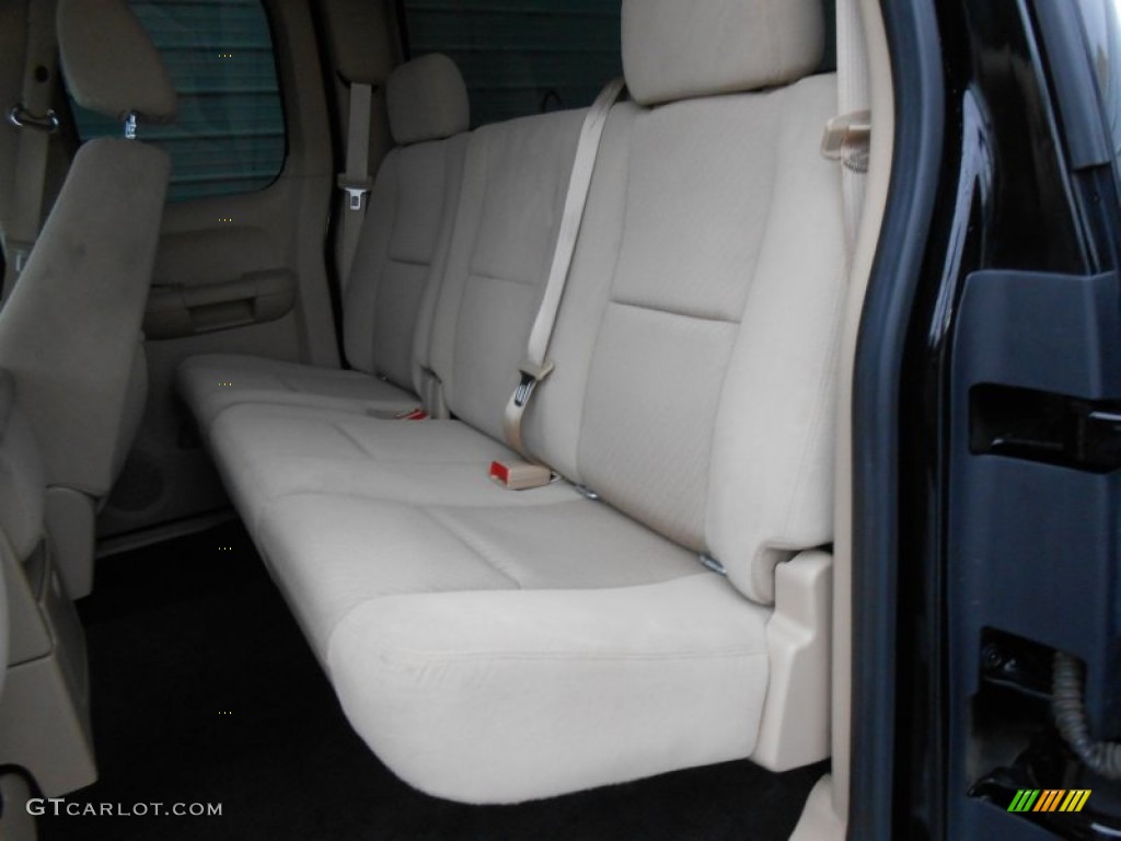 2009 Silverado 1500 LT Extended Cab - Black / Light Cashmere photo #30