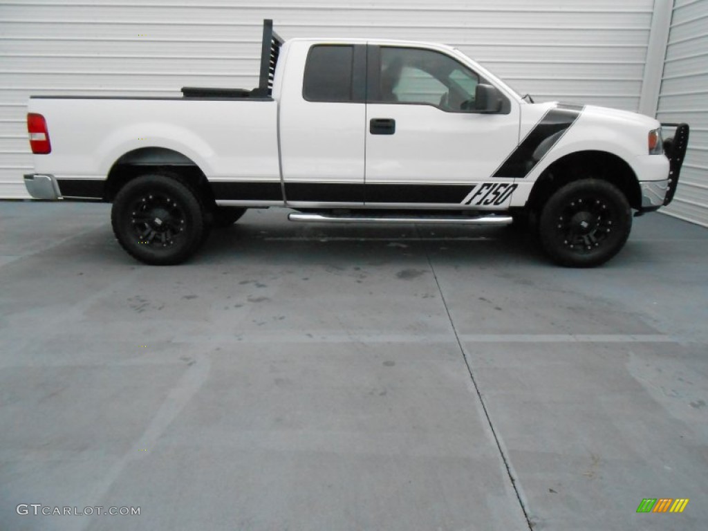 Oxford White 2007 Ford F150 XLT SuperCab 4x4 Exterior Photo #77176731