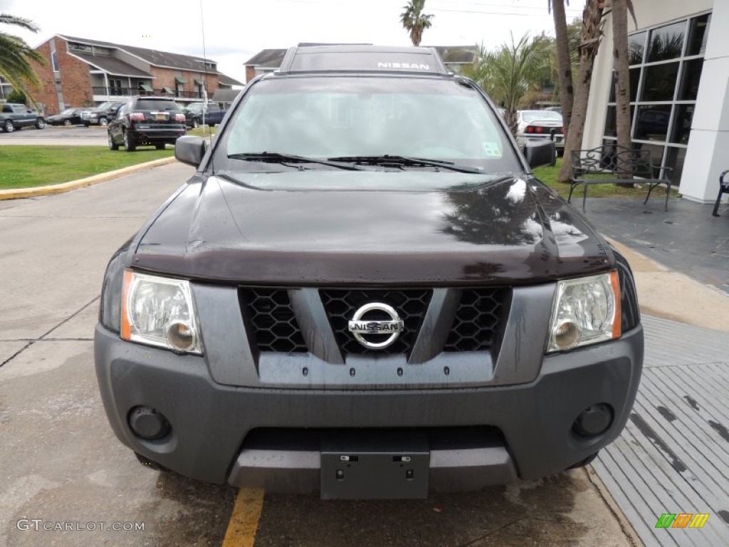 2008 Xterra S - Night Armor Dark Gray / Steel/Graphite photo #2