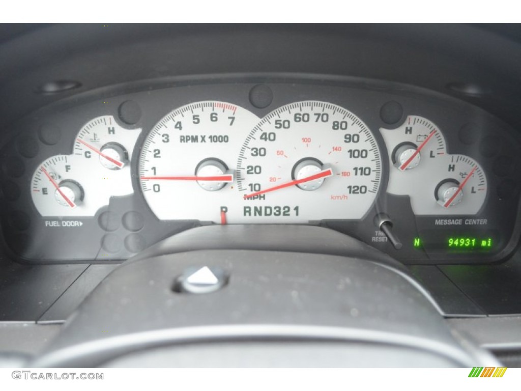 2005 Mercury Mountaineer V6 Premier Gauges Photo #77177061
