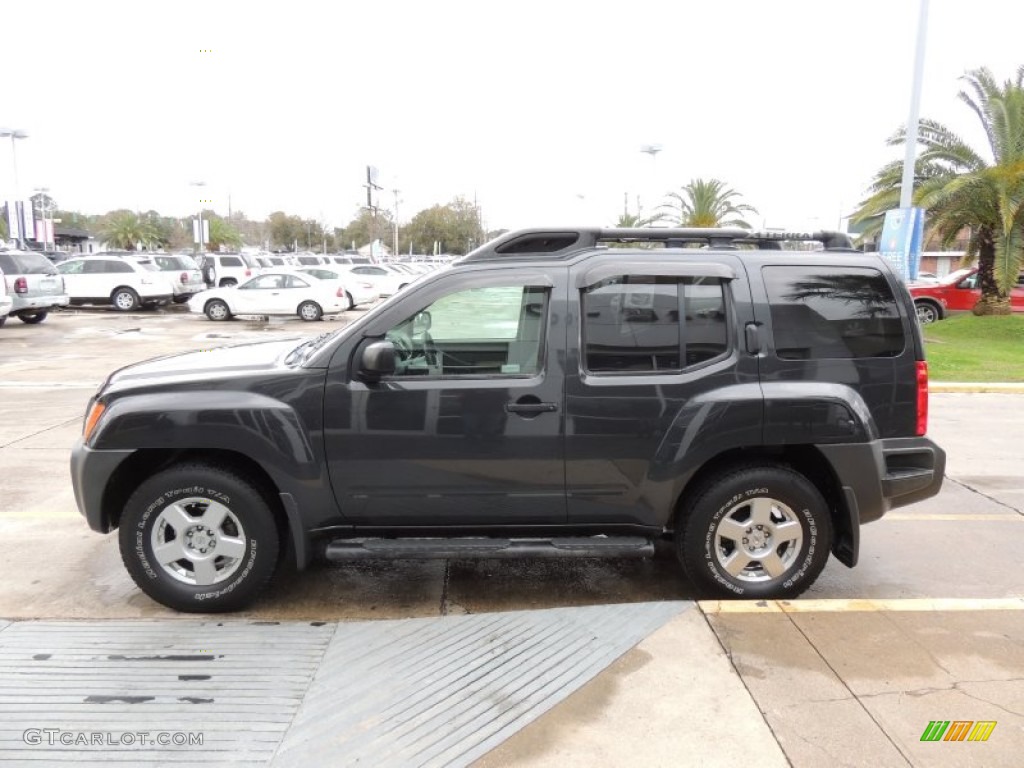 Night Armor Dark Gray 2008 Nissan Xterra S Exterior Photo #77177062