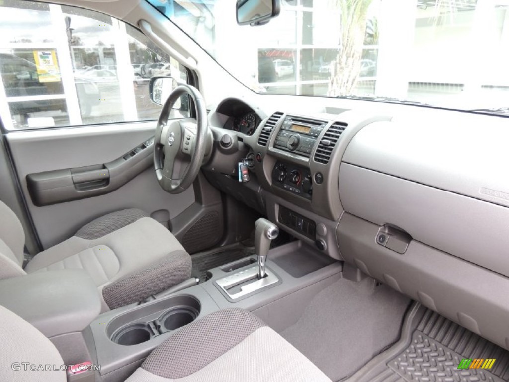 2008 Xterra S - Night Armor Dark Gray / Steel/Graphite photo #6