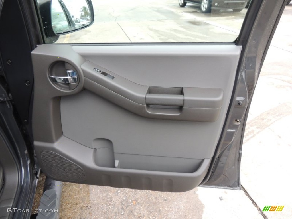 2008 Xterra S - Night Armor Dark Gray / Steel/Graphite photo #7