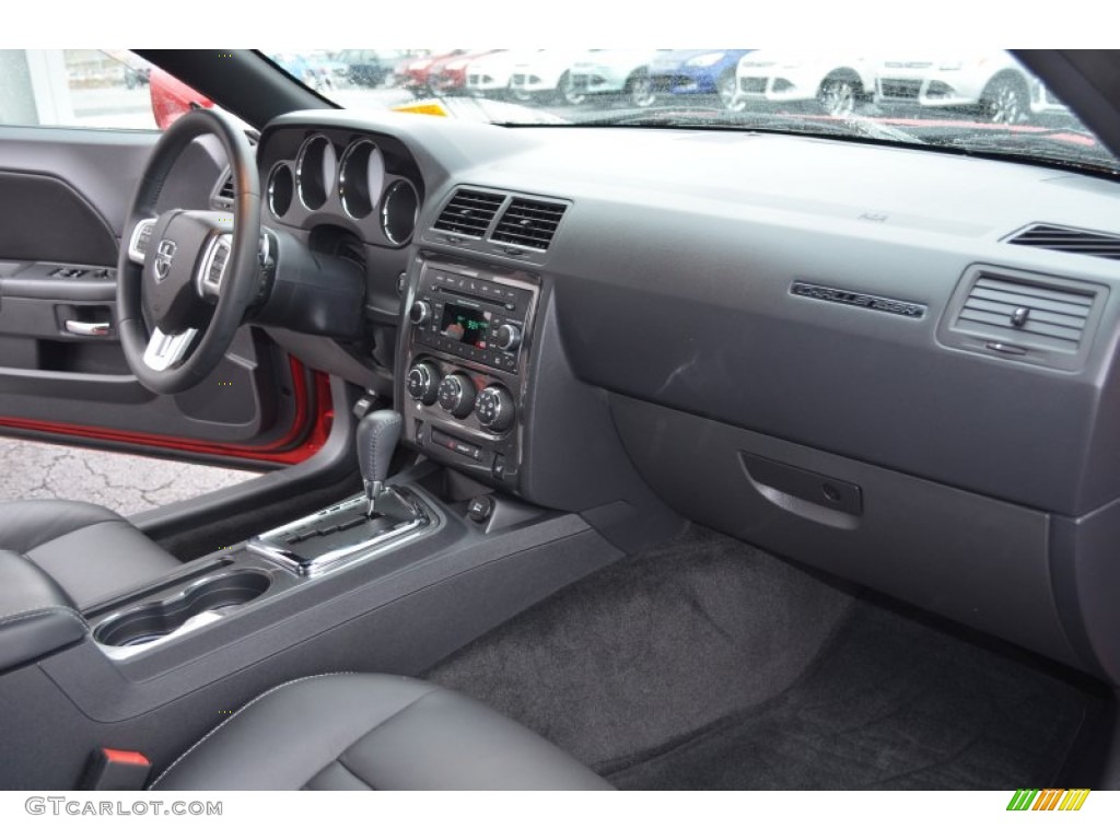 2012 Dodge Challenger SXT Plus Dark Slate Gray Dashboard Photo #77177622