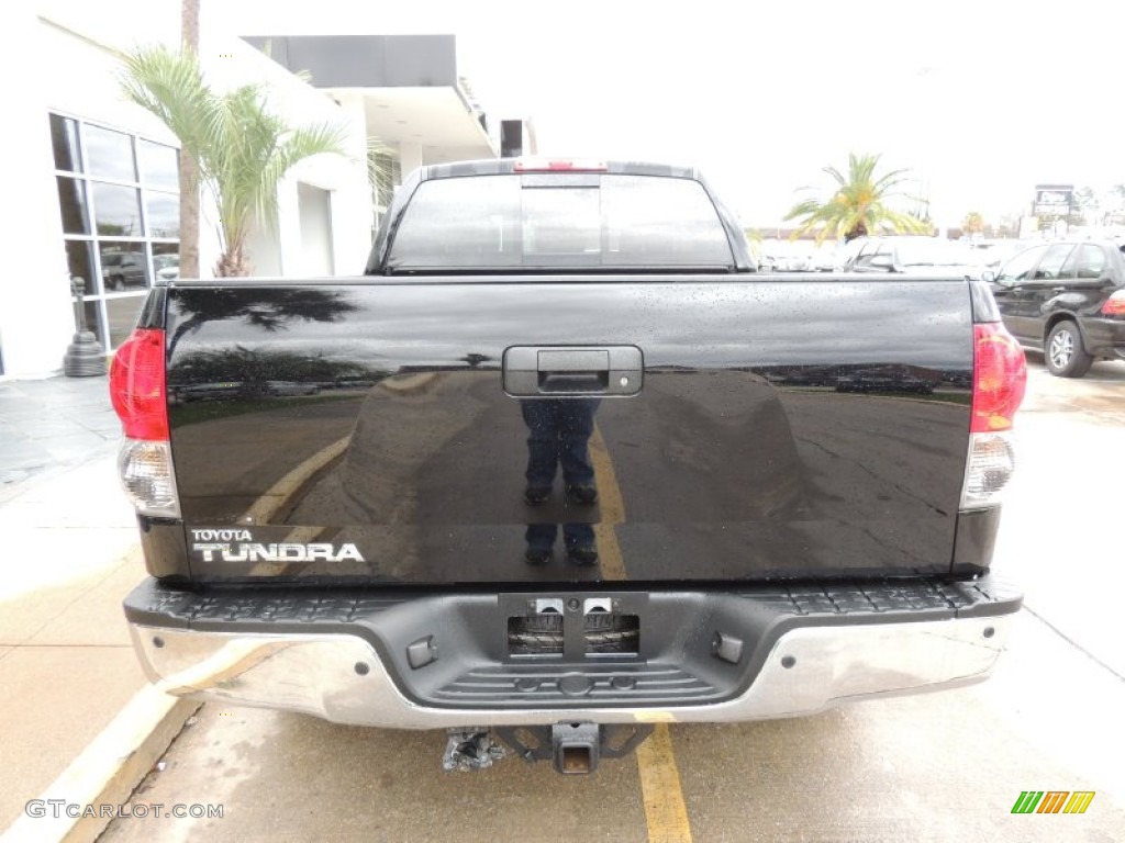 2008 Tundra Limited Double Cab - Black / Beige photo #3