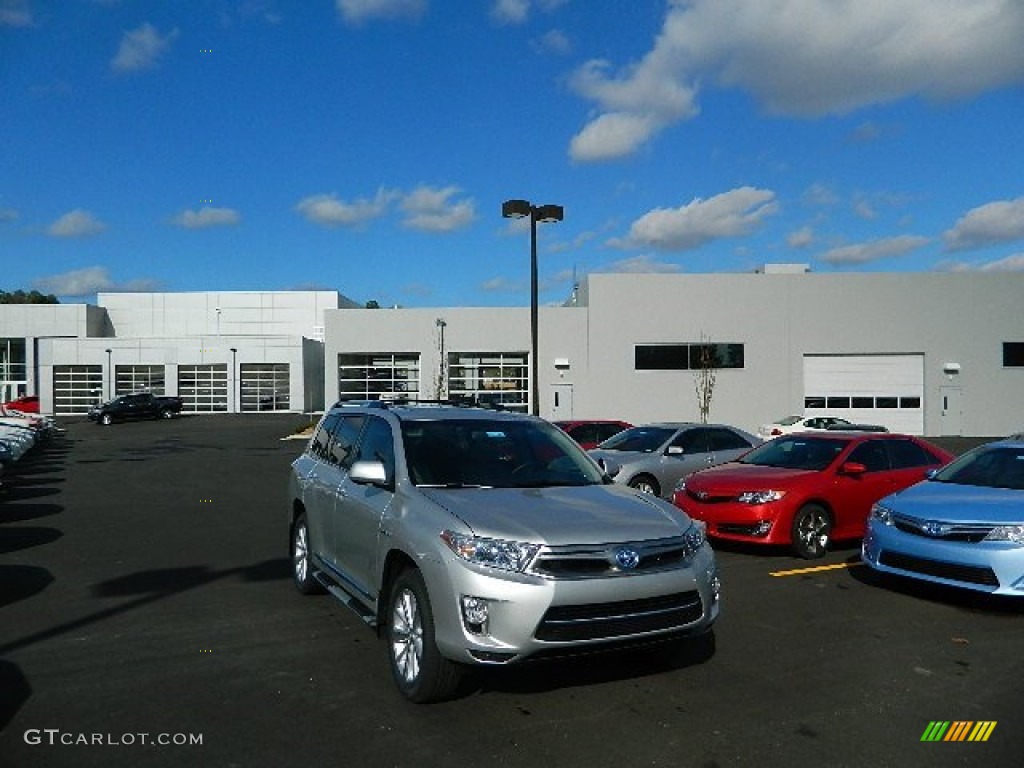 2013 Highlander Hybrid Limited 4WD - Classic Silver Metallic / Ash photo #1