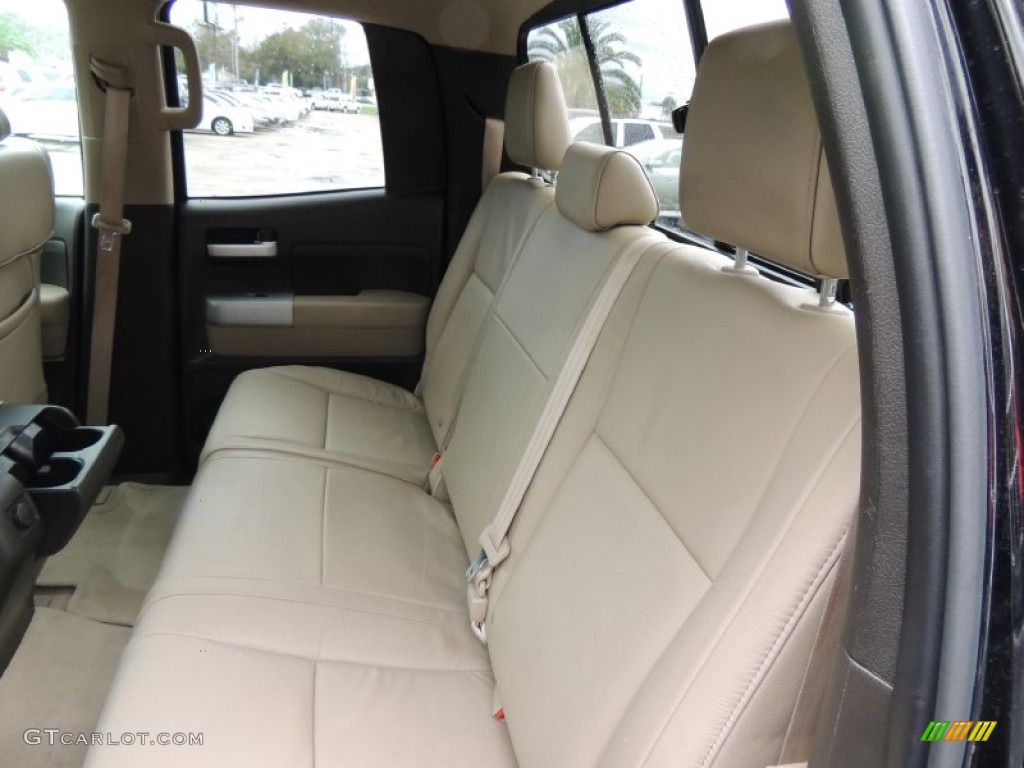 2008 Toyota Tundra Limited Double Cab Rear Seat Photo #77177915