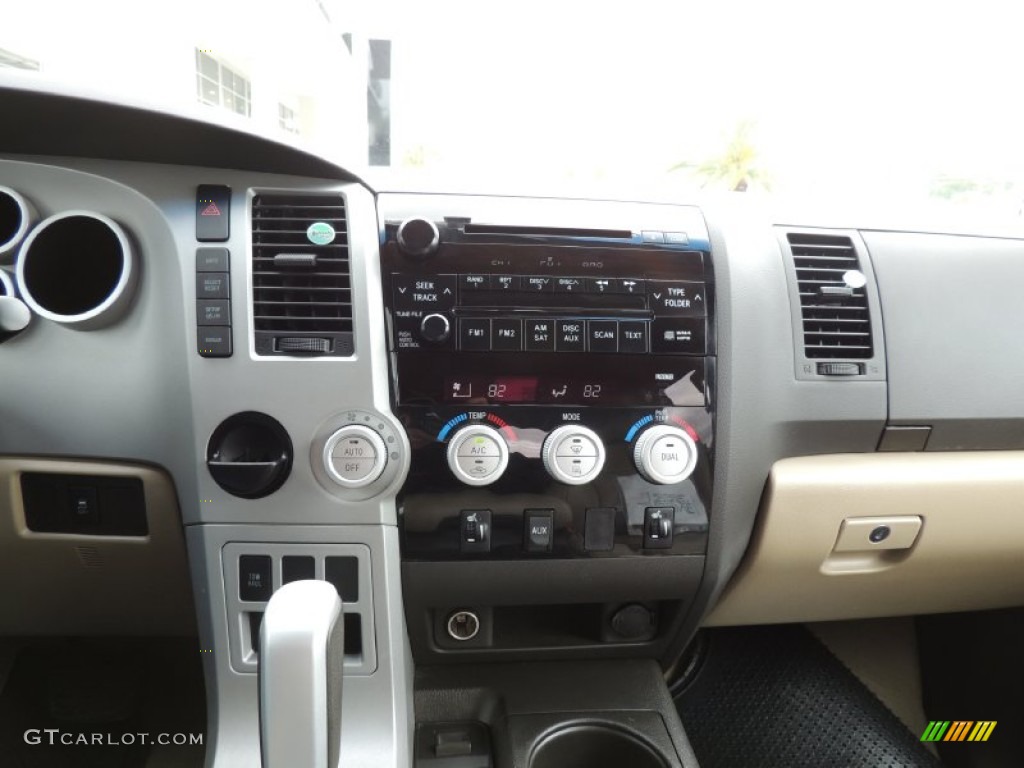 2008 Tundra Limited Double Cab - Black / Beige photo #17