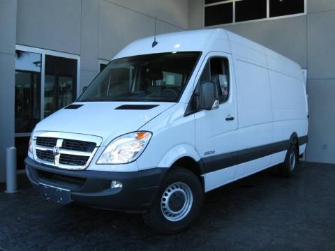 2008 Dodge Sprinter Van 2500 High Roof 170 Cargo Data, Info and Specs