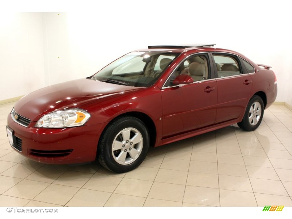 Red Jewel Tintcoat 2009 Chevrolet Impala LT Exterior Photo #77178593