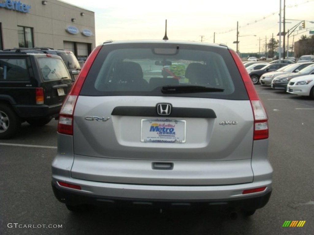 2010 CR-V LX AWD - Alabaster Silver Metallic / Black photo #5