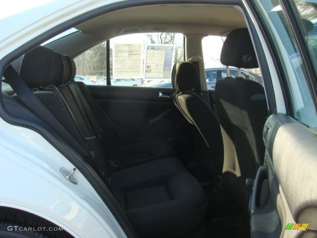 1999 Jetta GL Sedan - Cool White / Black photo #11