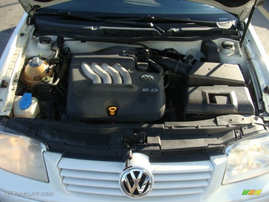 1999 Jetta GL Sedan - Cool White / Black photo #13