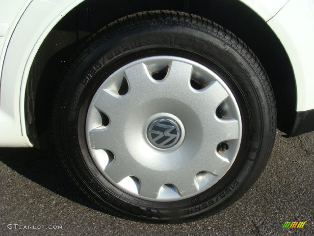 1999 Jetta GL Sedan - Cool White / Black photo #14