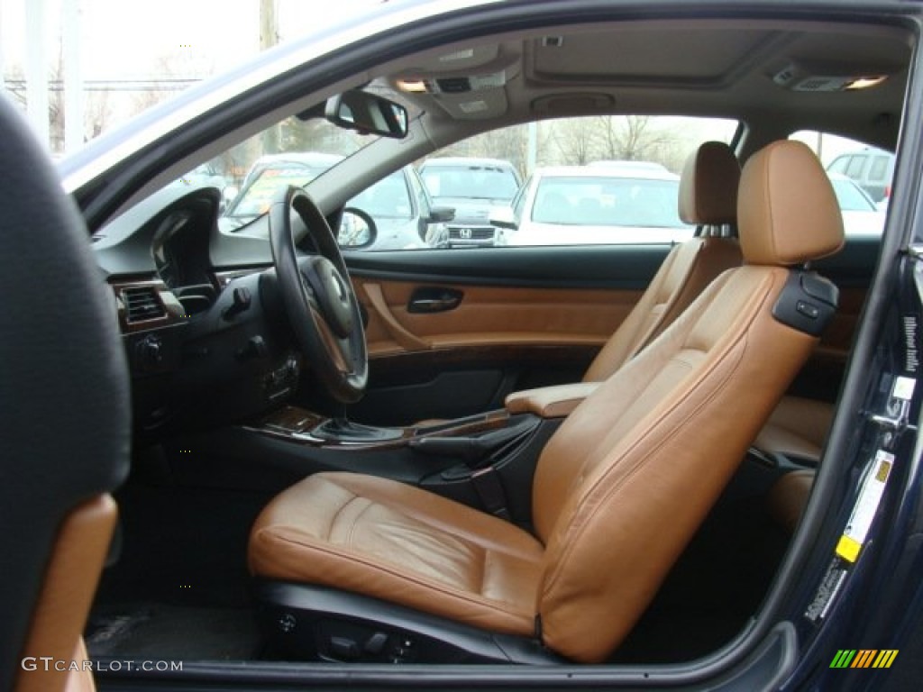 Saddle Brown/Black Interior 2007 BMW 3 Series 328xi Coupe Photo #77180606