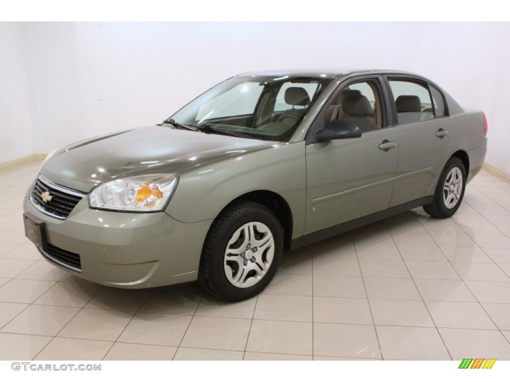 Silver Green Metallic 2006 Chevrolet Malibu LS Sedan Exterior Photo #77180970