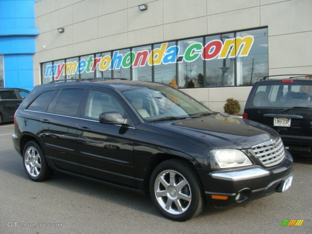 2006 Pacifica Limited AWD - Brilliant Black / Light Taupe photo #1