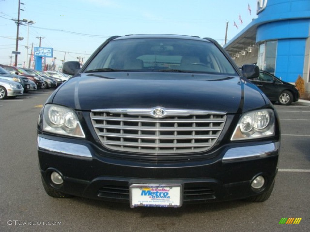 2006 Pacifica Limited AWD - Brilliant Black / Light Taupe photo #2