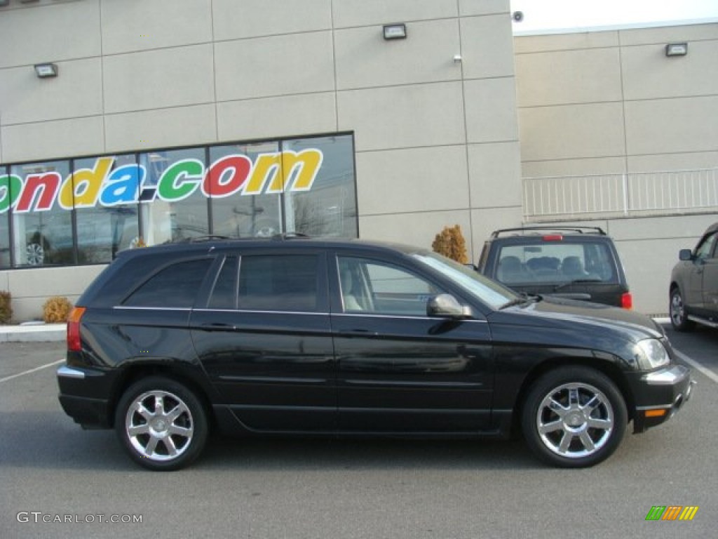 2006 Pacifica Limited AWD - Brilliant Black / Light Taupe photo #3