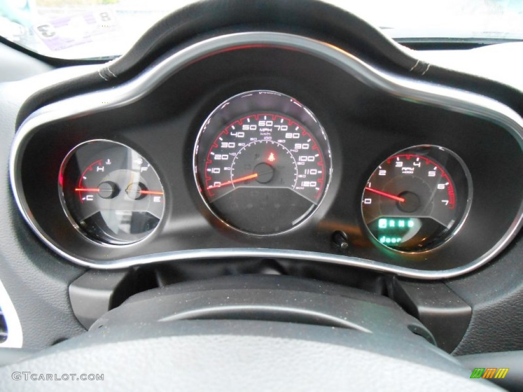 2012 Dodge Avenger SE Gauges Photo #77181503